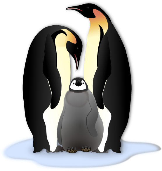 Penguin Clip Art Coloring Pages | Clipart Panda - Free Clipart Images