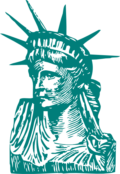 Statue Of Liberty Cartoon Drawing Clipartsco