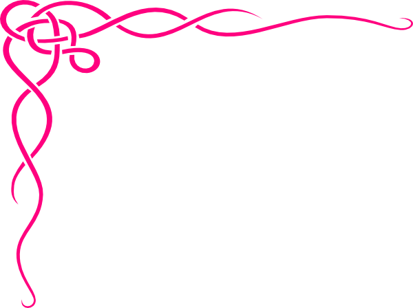 Pink Swirl 2 clip art - vector clip art online, royalty free ...