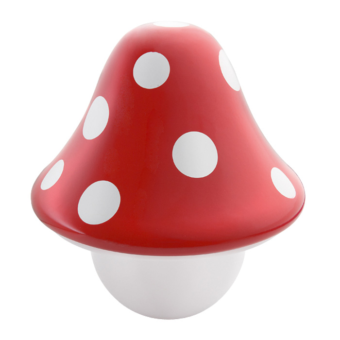 Boletu Mushroom | Table Lamp (Red or Blue) - Titch and Bean