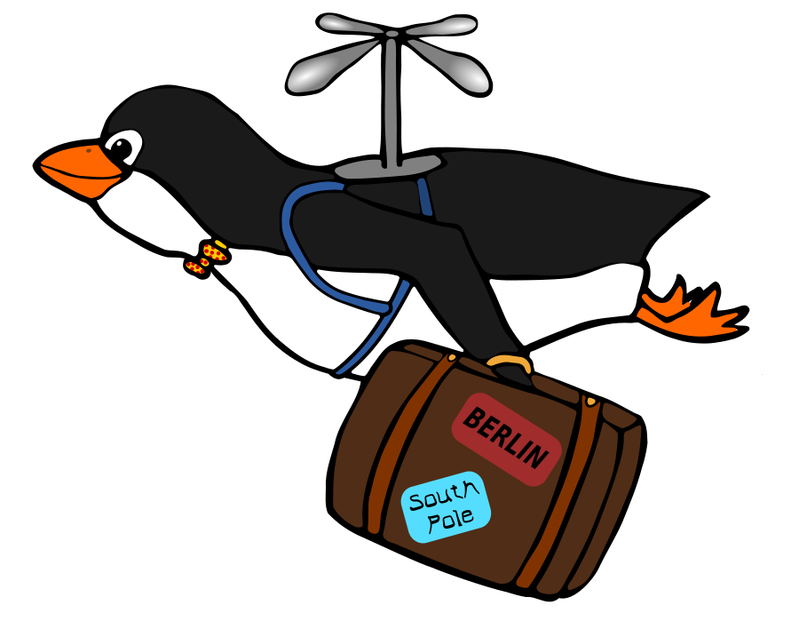 Penguin Admin Clipart, vector clip art online, royalty free design ...