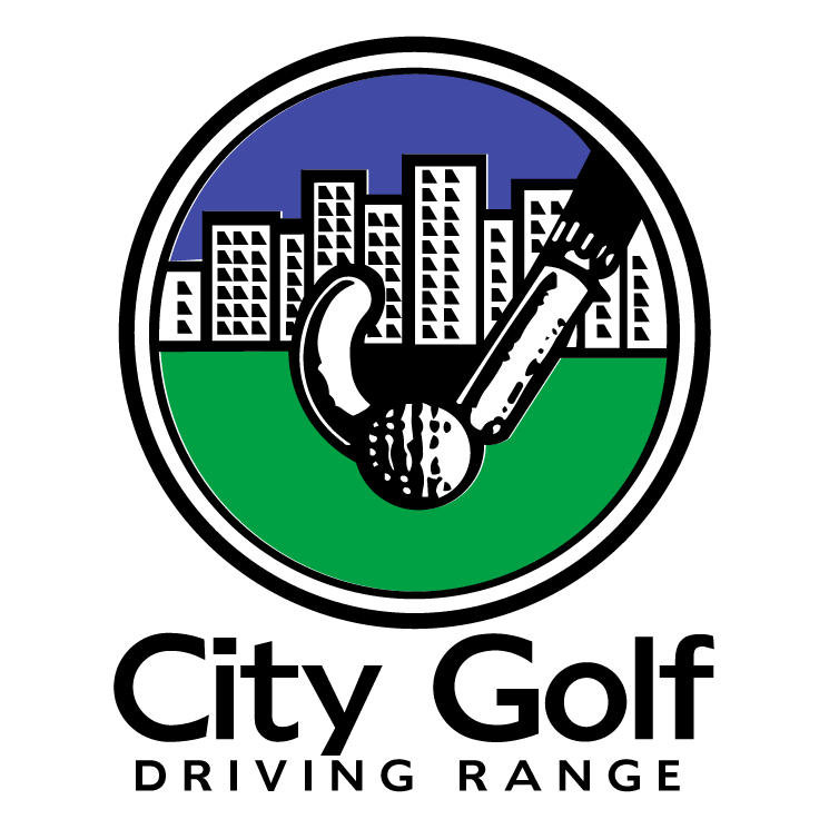 City golf driving range Free Vector / 4Vector