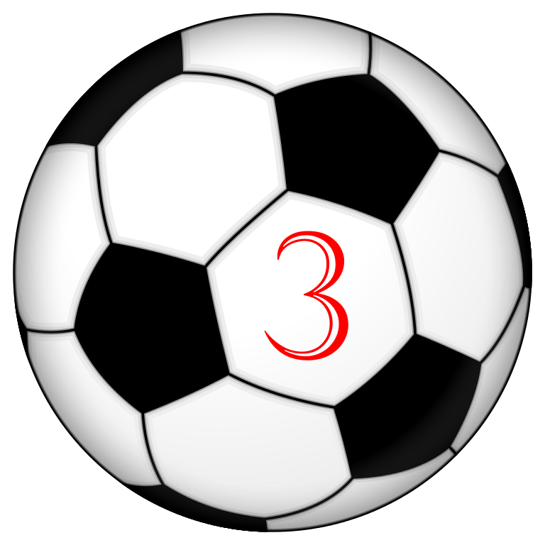 File:Soccer ball Number 3.svg - Wikimedia Commons