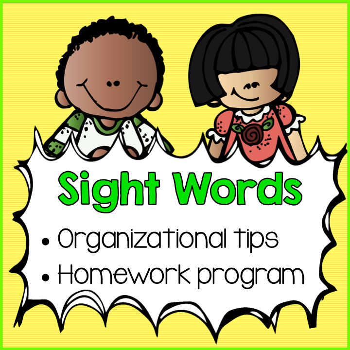 Teach123 - tips for teaching elementary school: Sight Words