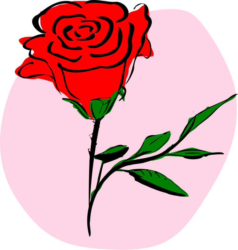 Colored Rose | Free Cliparts
