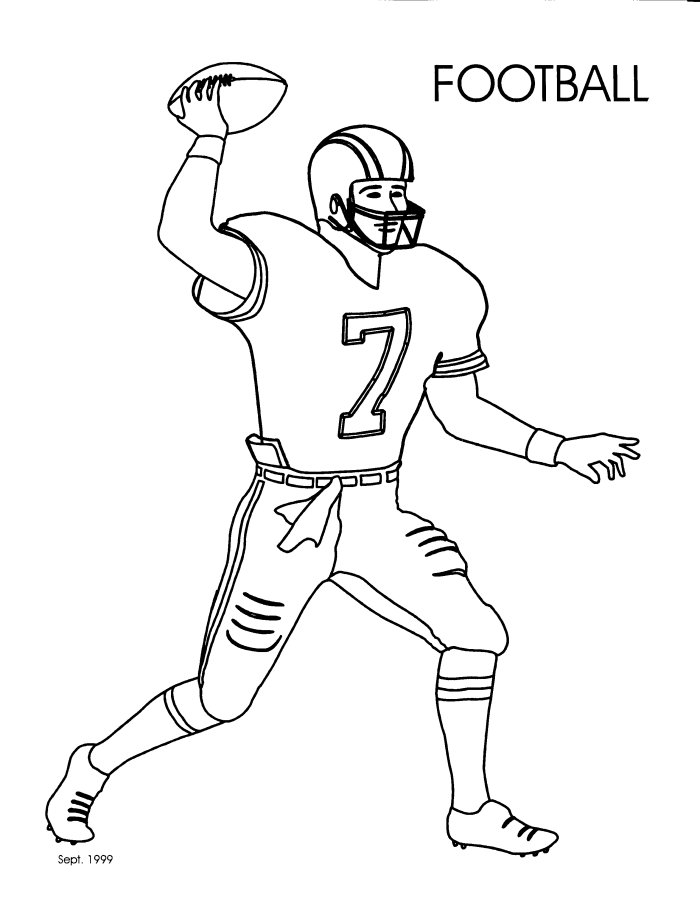 Drawing Football Players - Cliparts.co