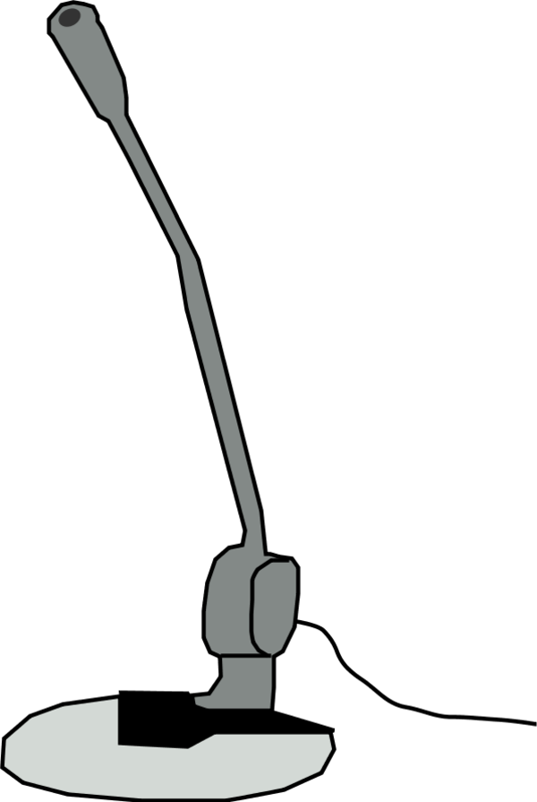 Microphone - vector Clip Art