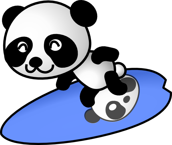 Panda Clip Art at Clker.com - vector clip art online, royalty free ...