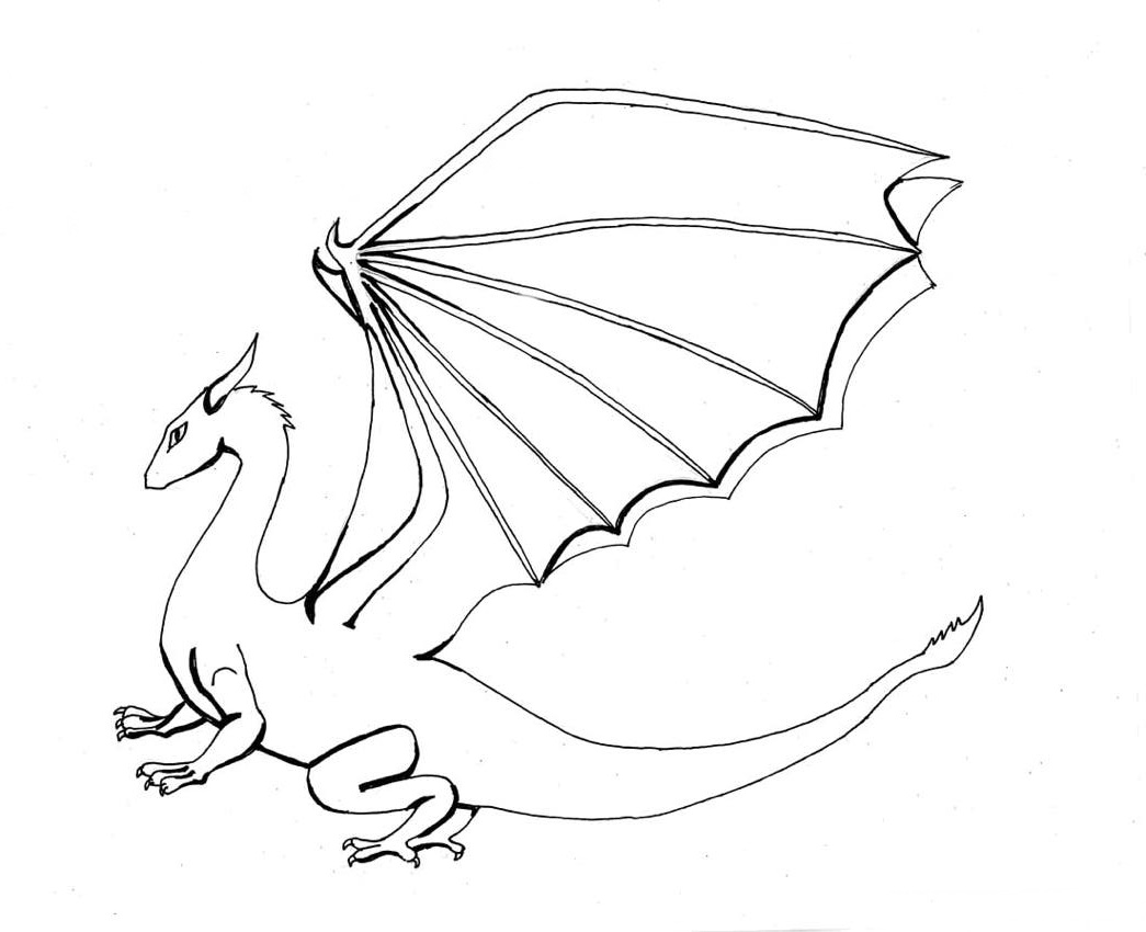 Easy Dragon Drawings For Kids Step By Step wallpapers - High ...