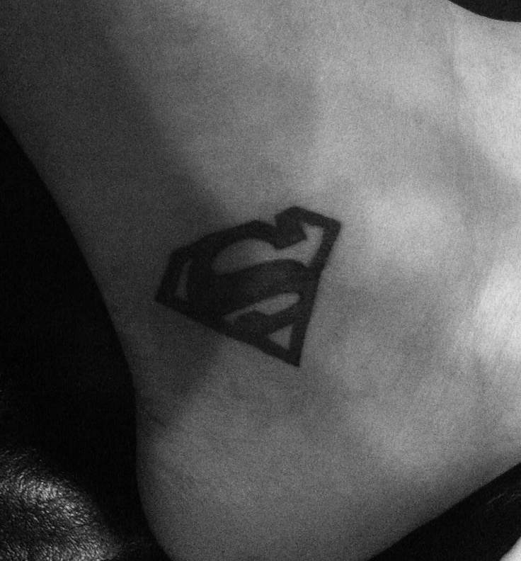 Superman tattoo! For my dad | Tattoos | Pinterest