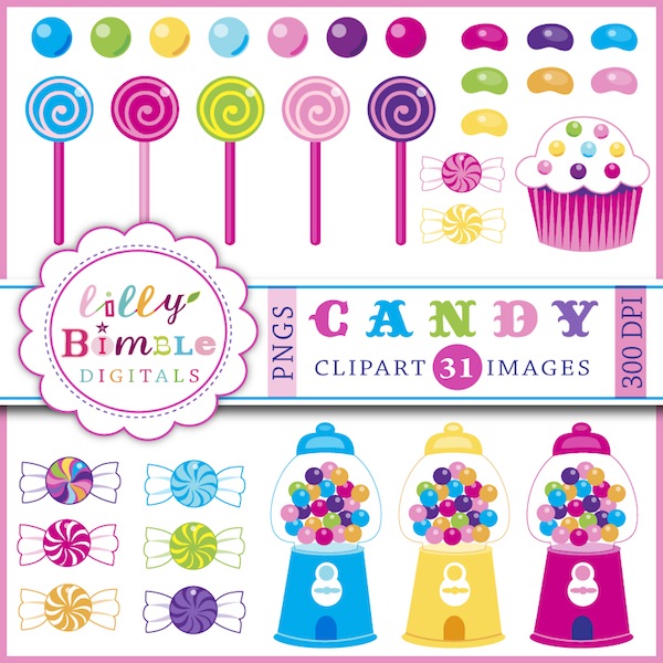 Candy Shop Clipart - Gallery