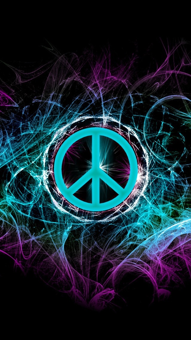 Watercolored Peace Sign by KLove4Ever on DeviantArt