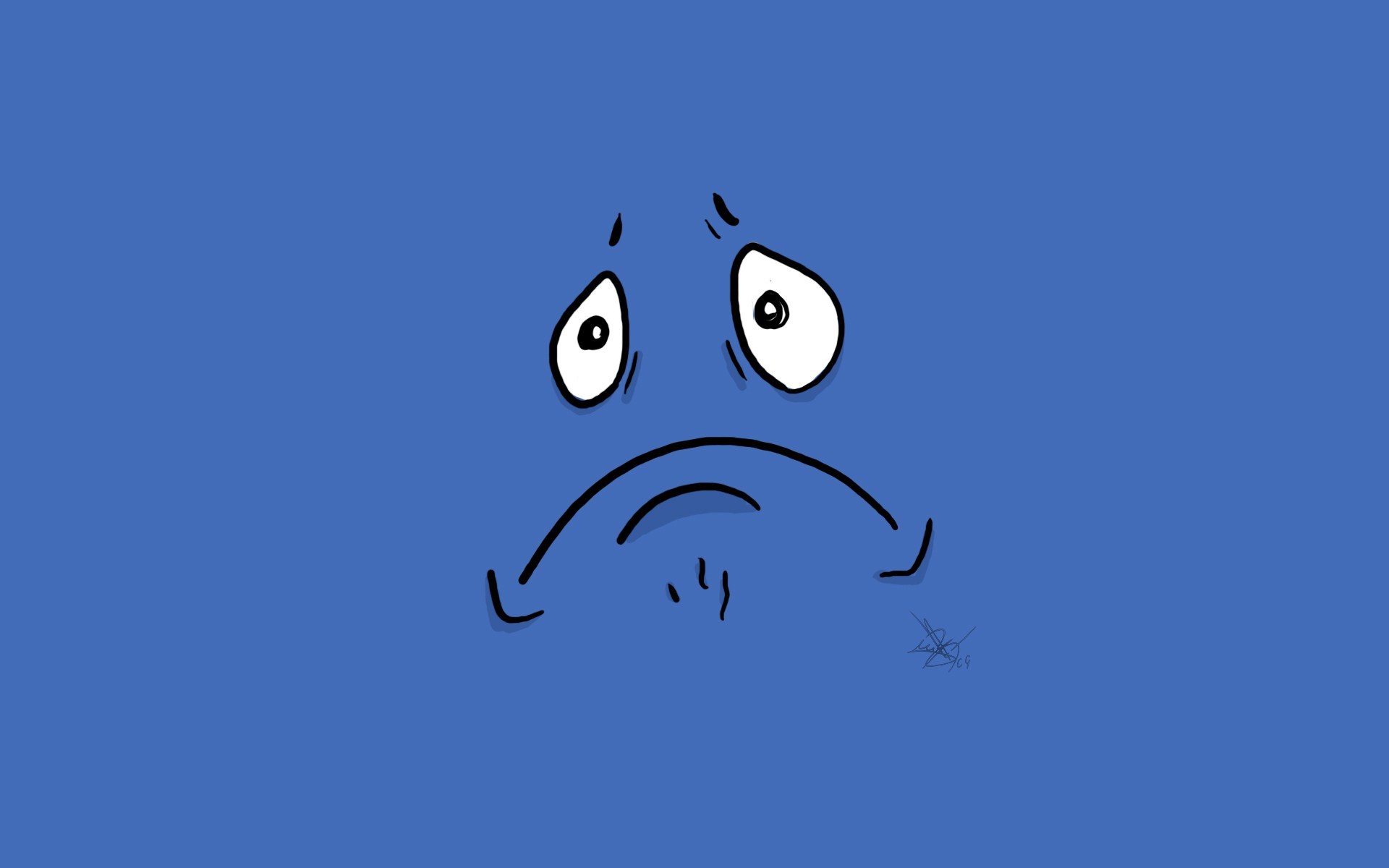 Sad Face Frustration Grief Facial Expressions Design #6941603