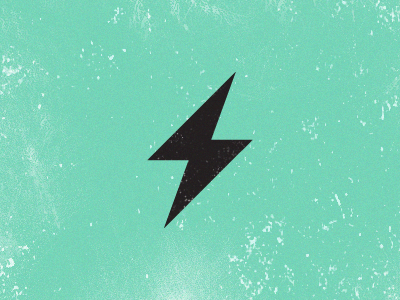 Dribbble - Lightning Bolt, Yeah! by Andres Jasso