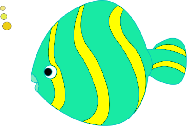 free colorful fish clipart - photo #9