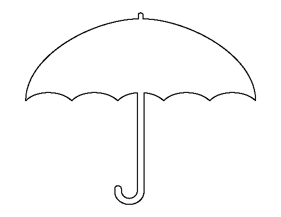 Umbrella Template Cliparts.co