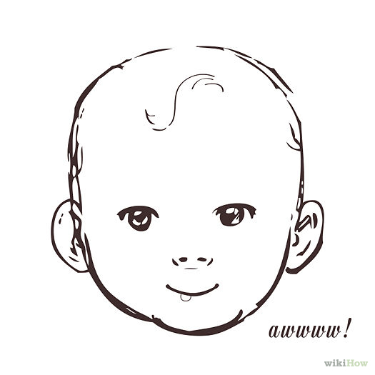 How to Draw Baby Faces: 6 Steps (with Pictures) - wikiHow