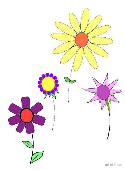 How to Draw a Simple Flower: 5 Steps (with Pictures) - wikiHow