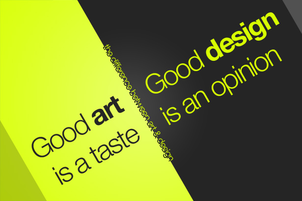 The Difference Between Art and Design | Webdesigner Depot