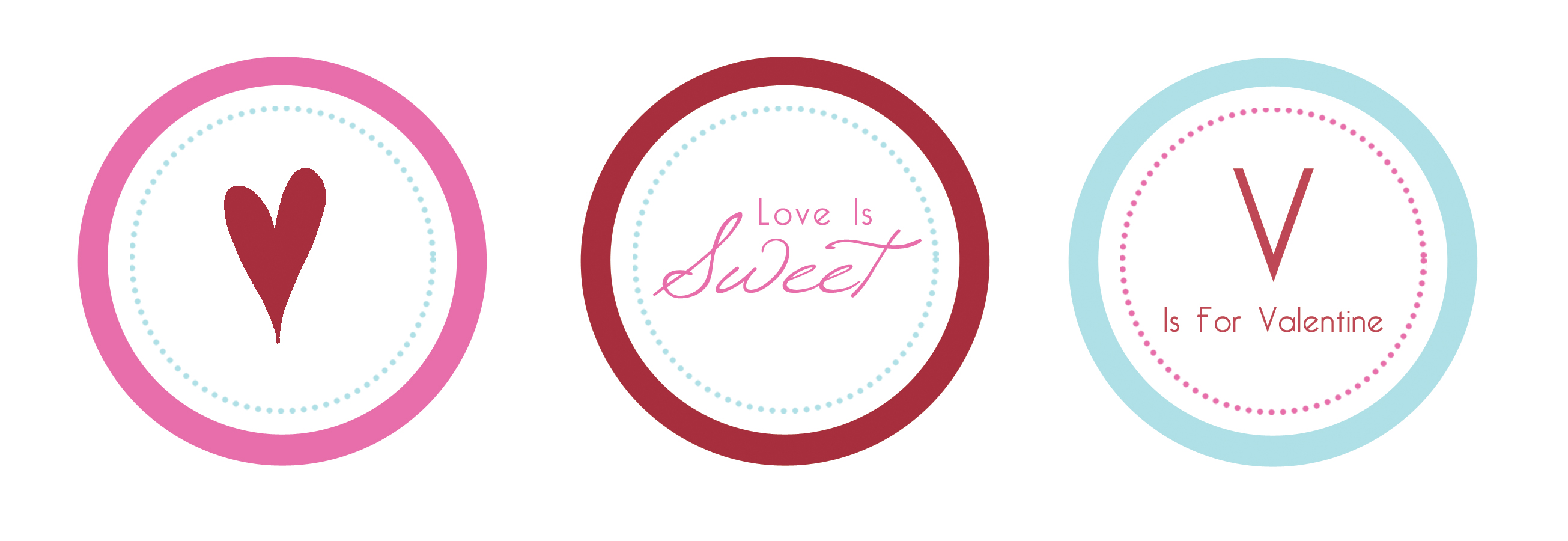 V Day Tags | Sweet Little Details