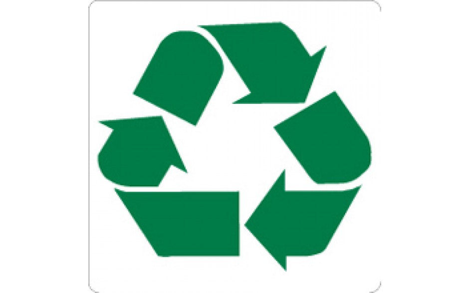Recycling symbol - GENERAL Facility Signs - Facility Operations ...