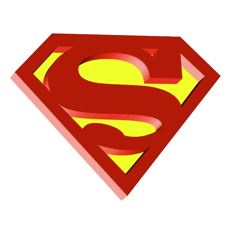 clip art of superman logo - photo #24