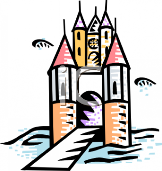 Royalty Free Castle Clip art, Buildings Clipart