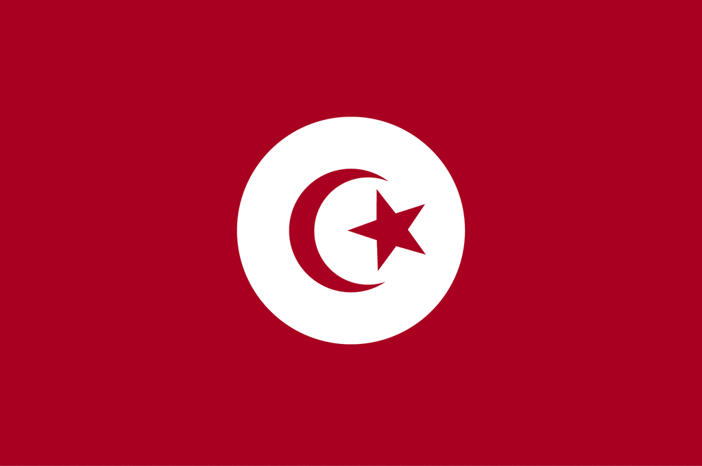 Flag of Tunisia, 2009 | ClipArt ETC