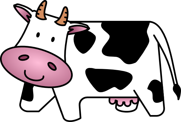 Cow Head Clipart Black And White | Clipart Panda - Free Clipart Images