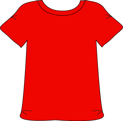 Red Tshirt Clip Art - blank | Clipart Panda - Free Clipart Images