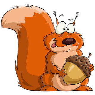 Pix For > Squirrel Clipart Png