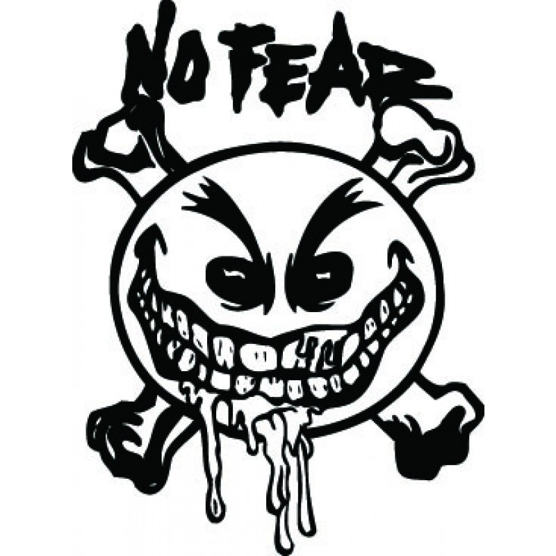 NO FEAR 3 DECAL - Cliparts.co