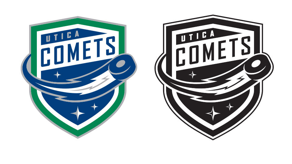 Utica Comets - Logos & jersey design - 14/06/2013 - Vancouver ...