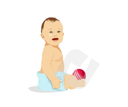 Baby Vector Clip Art | PoweredTemplate.com