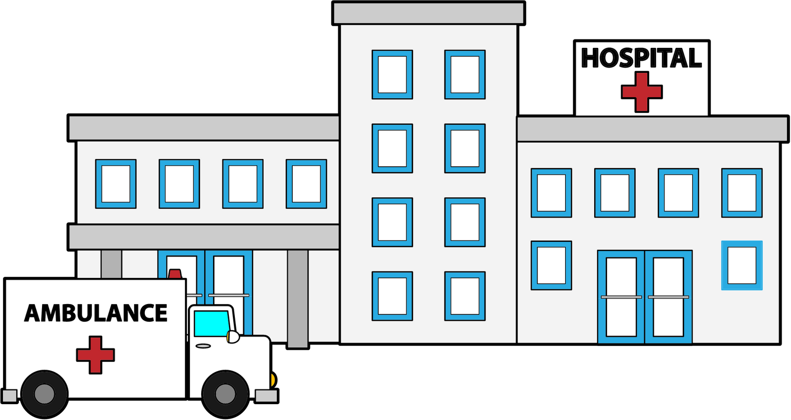 Images For > Patient Leaving Hospital Clipart