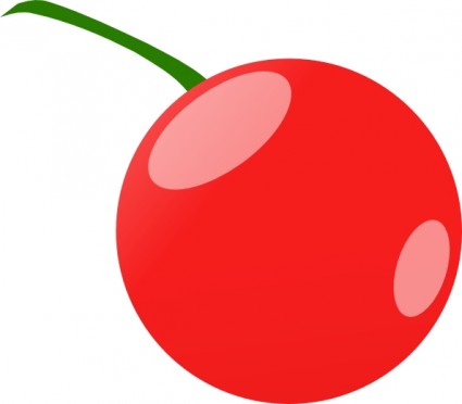 Single Cherry Clip Art Images & Pictures - Becuo