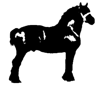 Virtual Horse Graphics - Free Equestrian Clip Art & Images: Draft ...