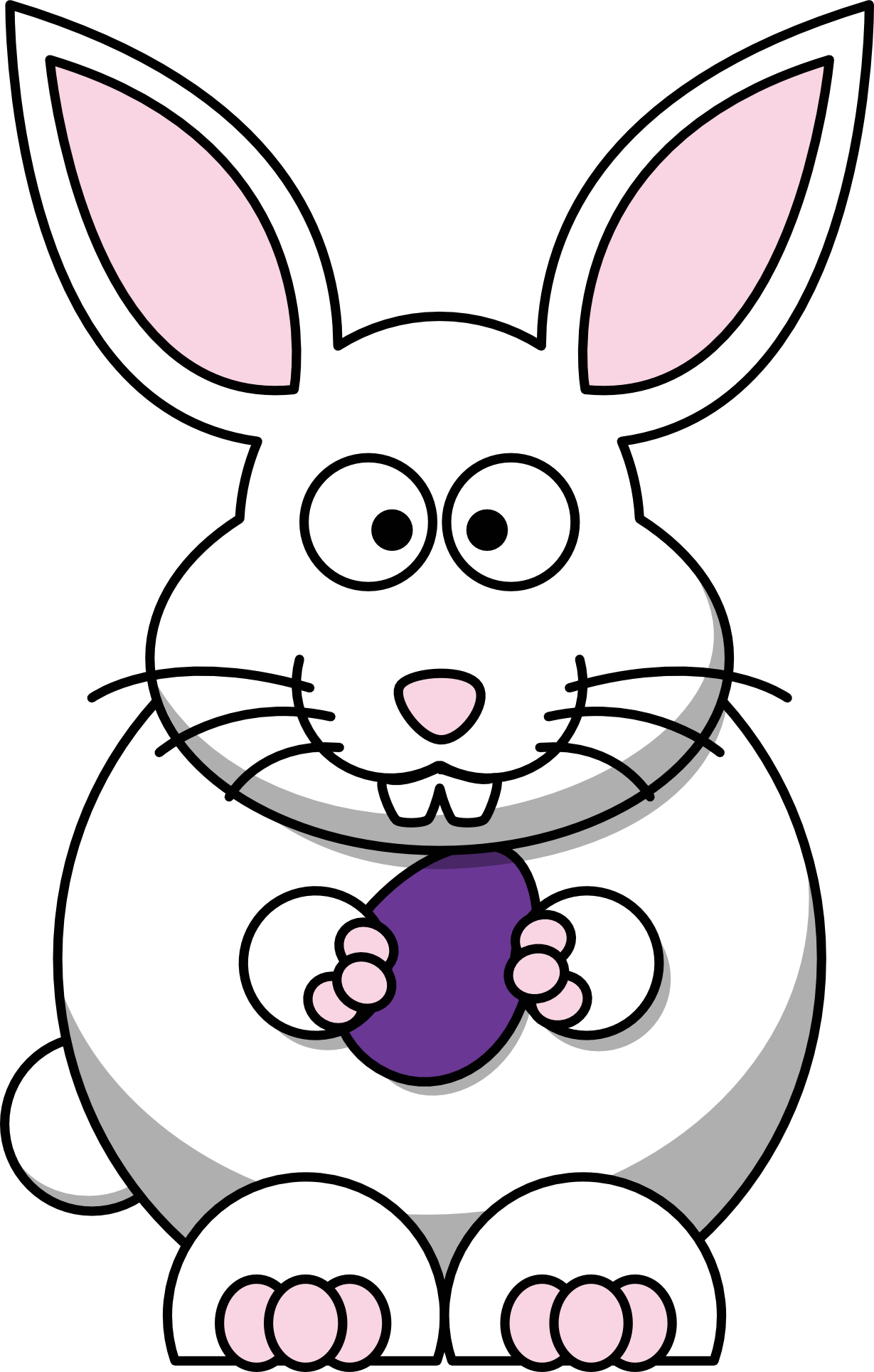 easter cartoon bunny SVG - ClipArt Best - ClipArt Best