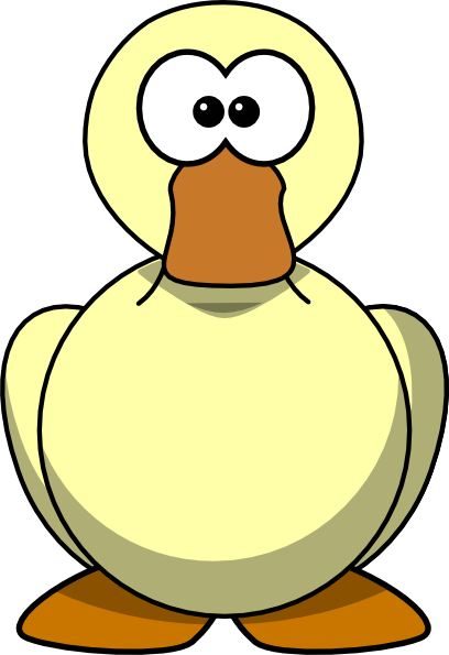 Cartoon Rubber Duck clip art - vector clip art online, royalty ...