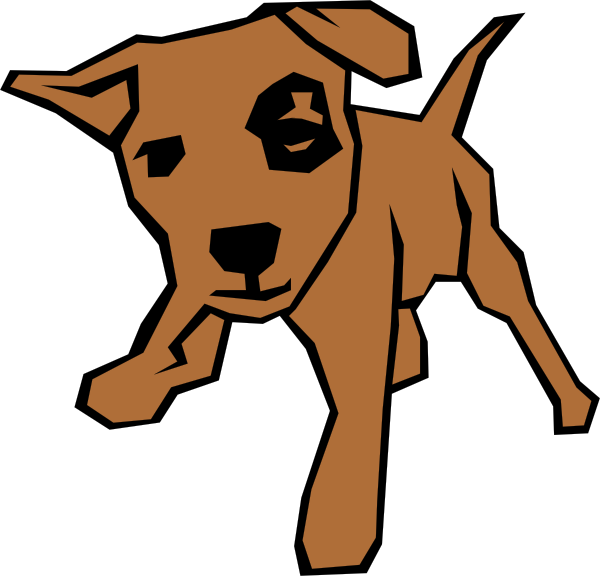 Browndog clip art - vector clip art online, royalty free & public ...