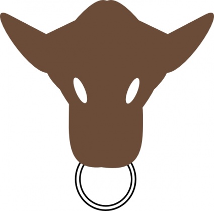 Bull Head clip art - Download free Other vectors