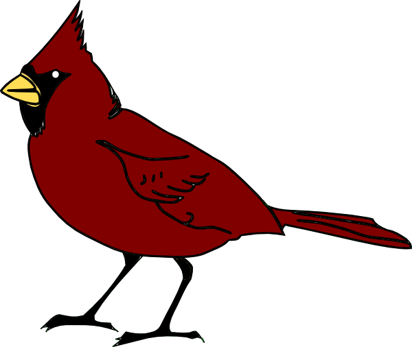 Cardinal clip art - vector clip art online, royalty free & public ...