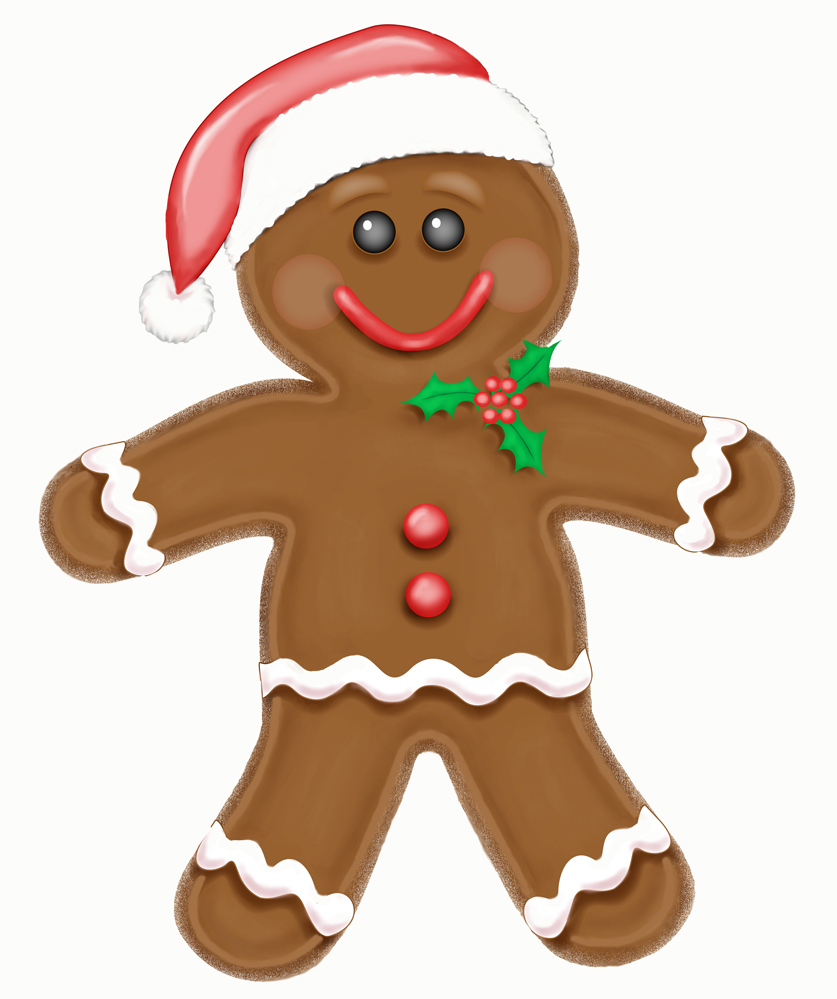 Xmas Stuff For > Christmas Cookie Star Clip Art
