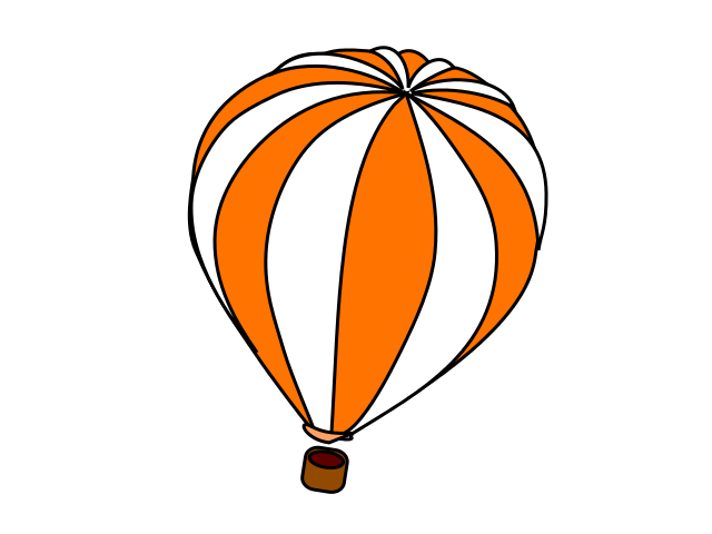 Balloon Orange Clip Art Download