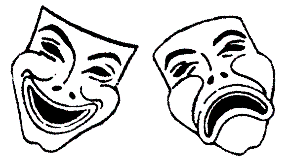 Drama Masks Clipart