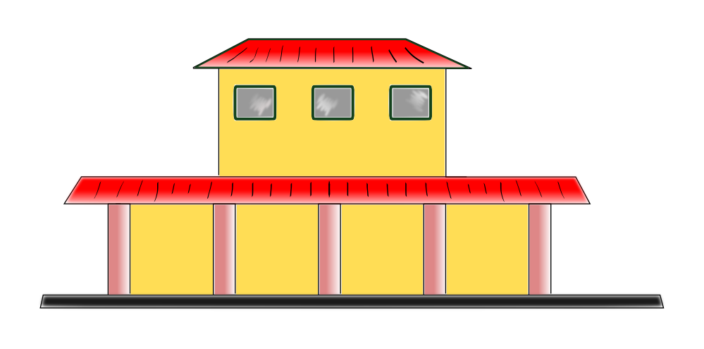 clipartist.net » Clip Art » Train Station Colouring Book Coloring ...