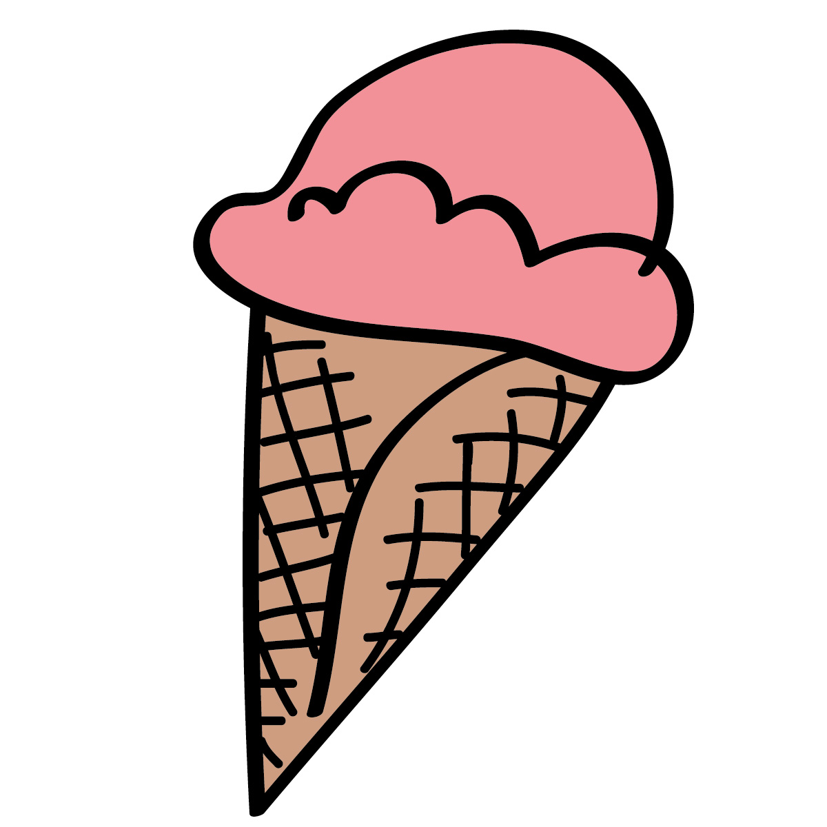 Ice Cream Clip Art Pink | Clipart Panda - Free Clipart Images