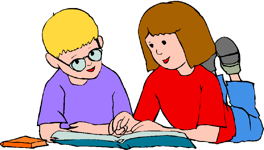Partner Reading Clipart Images & Pictures - Becuo