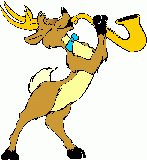 reindeer-playing-saxophone-clipart clipart - reindeer-playing ...