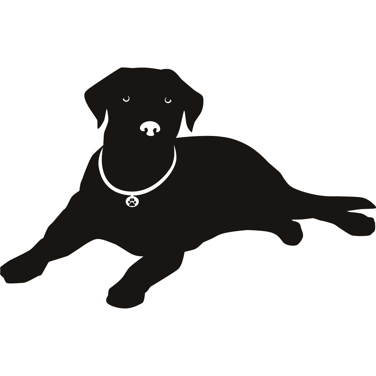 Dog Lab Silhouette Images & Pictures - Becuo